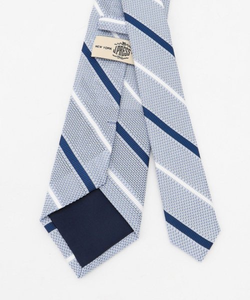 【JAPANESE SILK FRESCO TIE COLLECTION】マルチストライプ ネクタイ 