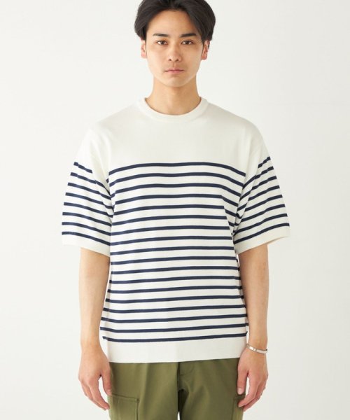 SHIPS Colors  MEN(シップスカラーズ　メン)/SHIPS Colors:〈手洗い可能〉12G クルーネット ニット TEE/img13