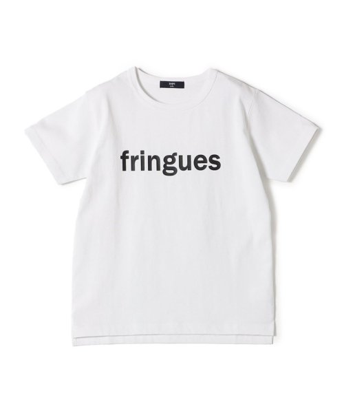 SHIPS Colors WOMEN(シップスカラーズ　ウィメン)/SHIPS Colors:FRINGUES ロゴ プリント TEE/img01