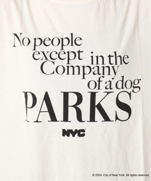 journal standard  L'essage (ジャーナルスタンダード　レサージュ)/《追加予約2》《別注》【NYC × GOOD ROCK SPEED】PARKS TEE：Tシャツ/img20