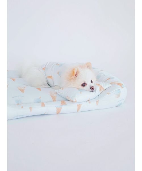 GELATO PIQUE CAT＆DOG(GELATO PIQUE CAT＆DOG)/【CAT&DOG】【販路限定商品】アイス柄COOLベッドMサイズ/img01