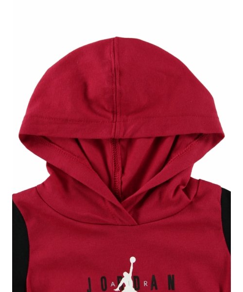 Jordan(ジョーダン)/ベビー(55－70cm) ロンパース JORDAN(ジョーダン) JDN OMBRE HOODED ROMPER/img04