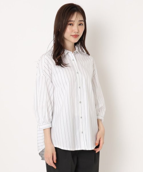 CORDIER(ＣＯＲＤＩＥＲ)/パフ袖切り替デザインシャツ/img14