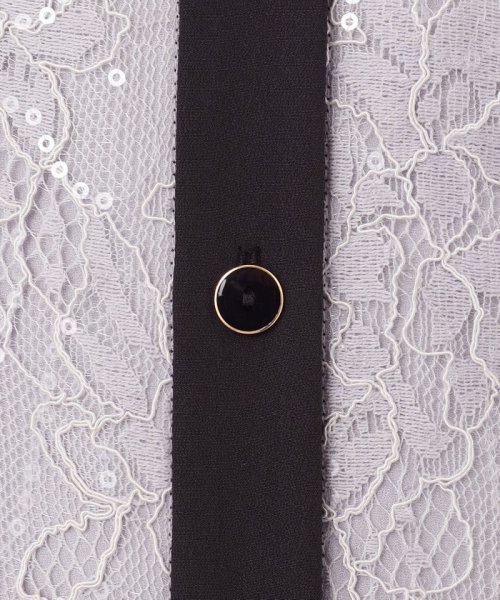 レーススパンコールワンピース 