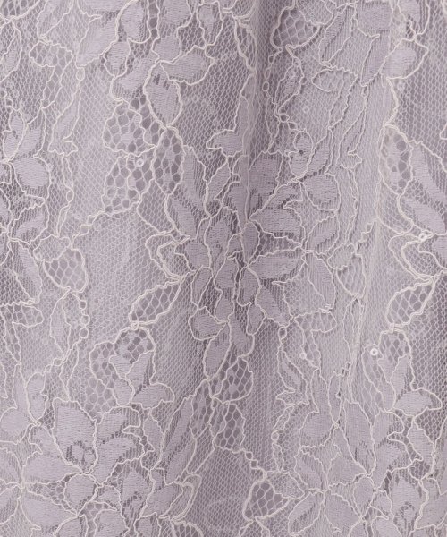 レーススパンコールワンピース 