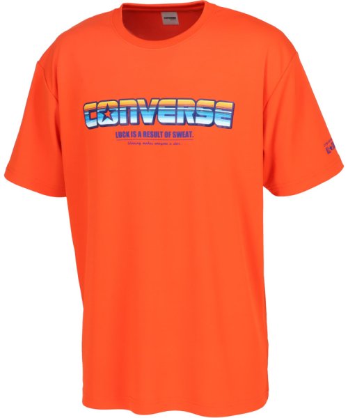 CONVERSE(コンバース)/CONVERSE コンバース バスケット プリントTシャツ 半袖 トップス バスケ ミニバス 吸/img05