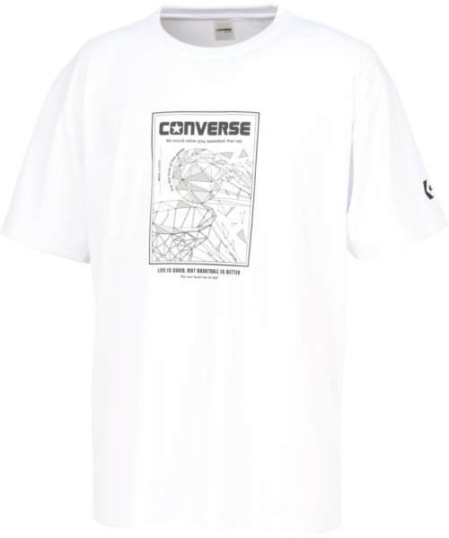 CONVERSE(コンバース)/CONVERSE コンバース バスケット プリントTシャツ 半袖 トップス バスケ バスケット /img01