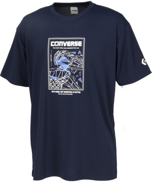 CONVERSE(コンバース)/CONVERSE コンバース バスケット プリントTシャツ 半袖 トップス バスケ バスケット /img05