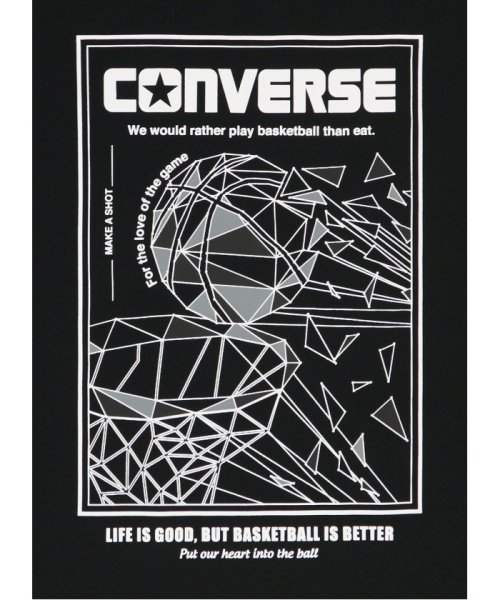 CONVERSE(CONVERSE)/CONVERSE コンバース バスケット プリントTシャツ 半袖 トップス バスケ バスケット /img14