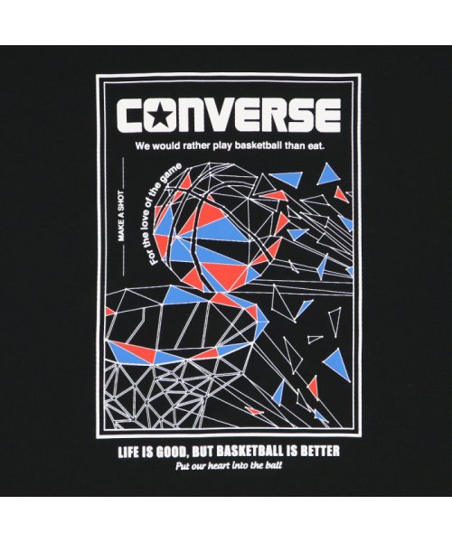 CONVERSE(コンバース)/CONVERSE コンバース バスケット ジュニアプリントTシャツ 半袖 トップス バスケ ミニ/img12