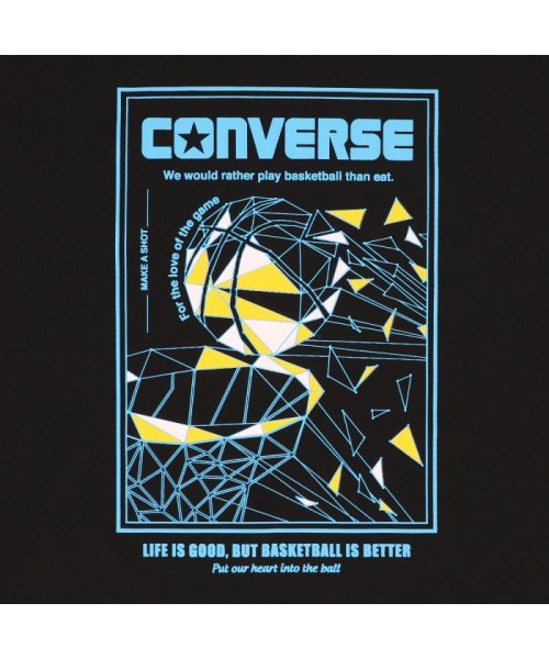 CONVERSE(CONVERSE)/CONVERSE コンバース バスケット ジュニアプリントTシャツ 半袖 トップス バスケ ミニ/img14