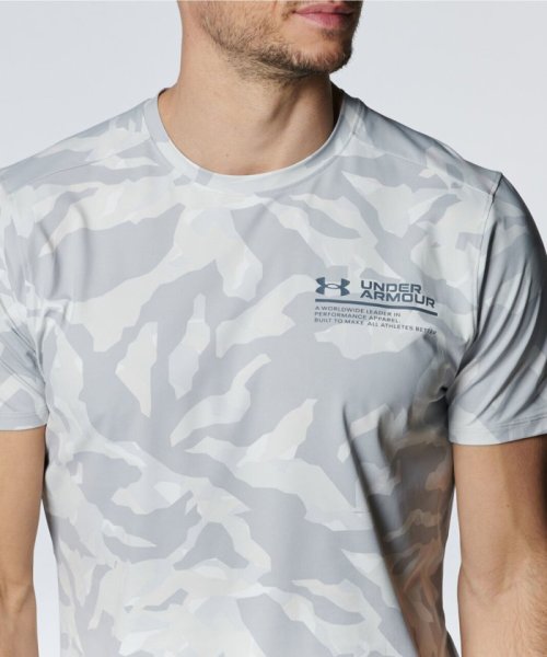 UNDER ARMOUR(アンダーアーマー)/UNDER　ARMOUR アンダーアーマー UAアイソチル プリント ショートスリーブTシャツ メ/img12