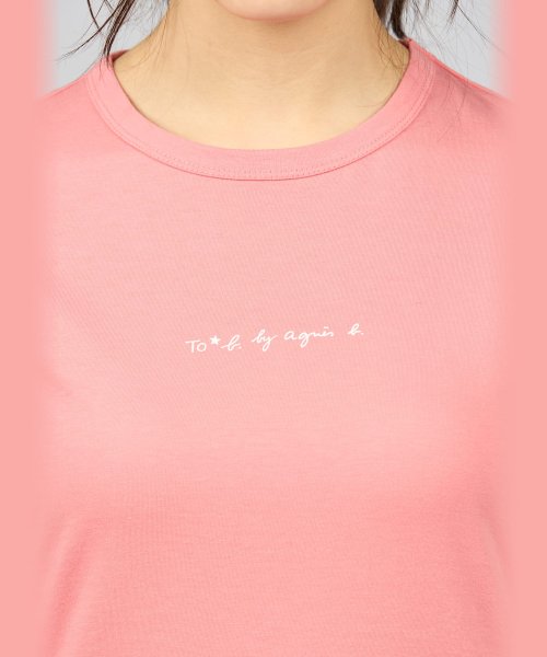 To b. by agnes b.(トゥービー　バイ　アニエスベー)/ W984 TS ロゴTシャツ/img04