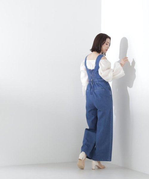 NATURAL BEAUTY BASIC(ナチュラルビューティーベーシック)/デニムオールインワン　24SS/img26