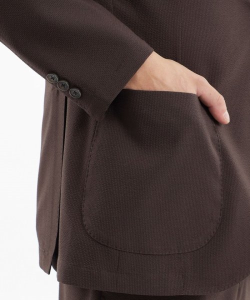 トロッター ウルトラライトジャケット#11 ナローサッカーストライプ トロッター