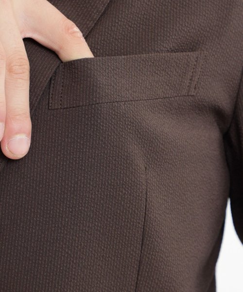 トロッター ウルトラライトジャケット#11 ナローサッカーストライプ トロッター