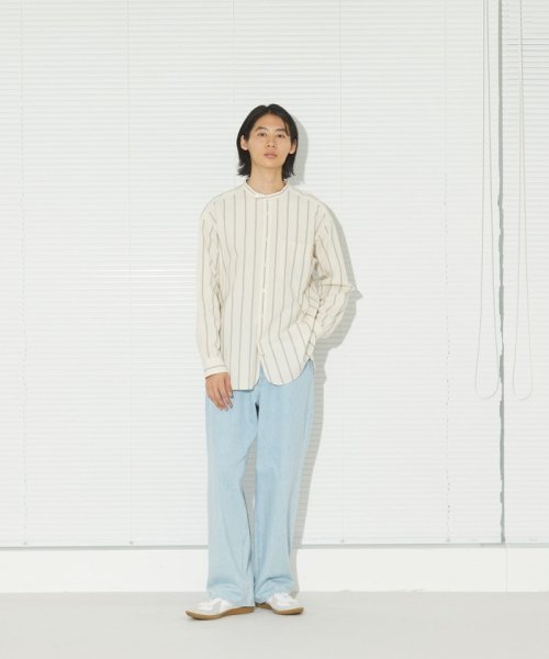 MACKINTOSH PHILOSOPHY(マッキントッシュ フィロソフィー)/GREY LABEL バンドカラーチェックシャツ/img05