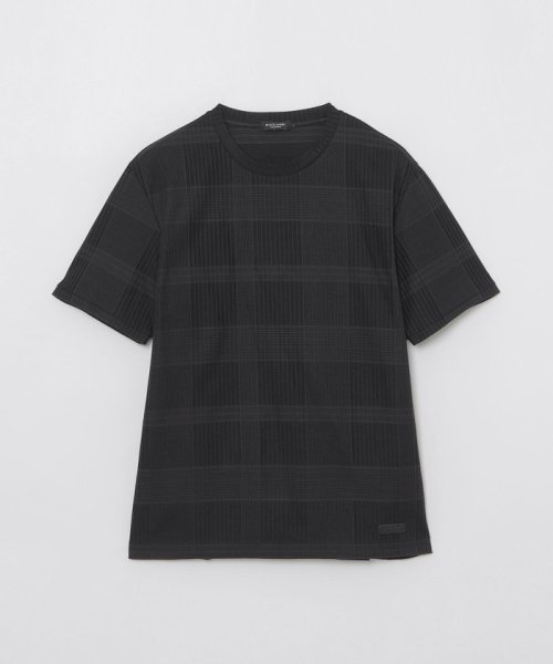 BLACK LABEL CRESTBRIDGE(BLACK LABEL CRESTBRIDGE)/ハリヌキシャドーチェックTシャツ/img10