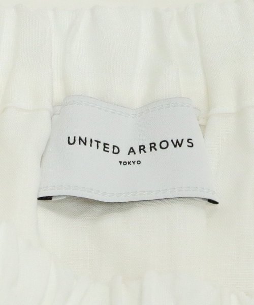 UNITED ARROWS(ユナイテッドアローズ)/パッチポケット リネンパンツ WHITE/img13