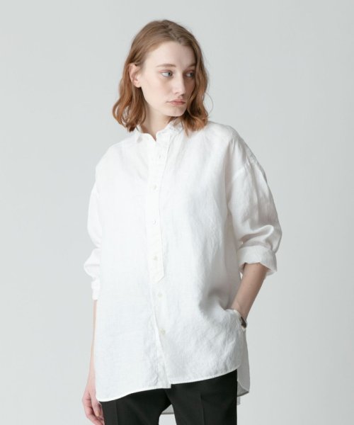 allureville(アルアバイル)/【TICCA(ティッカ)】 LINEN SQUARE BIG SHIRT/img01