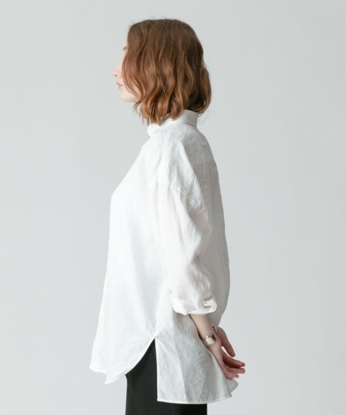 allureville(アルアバイル)/【TICCA(ティッカ)】 LINEN SQUARE BIG SHIRT/img02