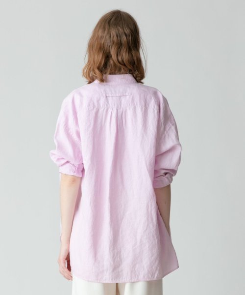 allureville(アルアバイル)/【TICCA(ティッカ)】 LINEN SQUARE BIG SHIRT/img11