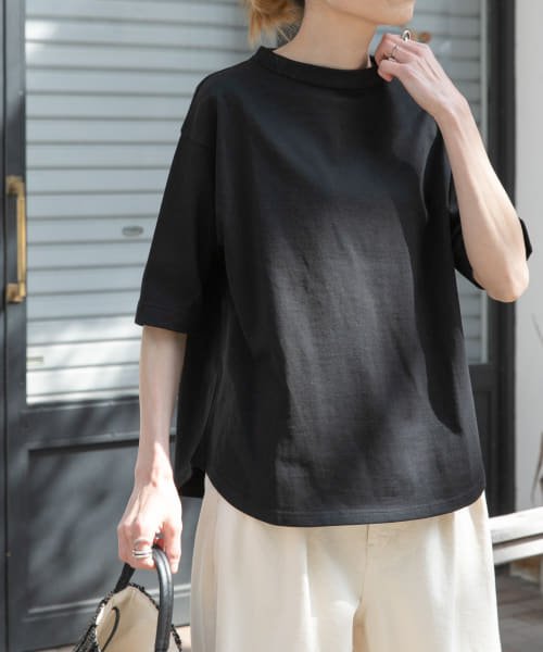 URBAN RESEARCH DOORS(アーバンリサーチドアーズ)/FORK&SPOON　ボトルネック5分袖Tシャツ/img47