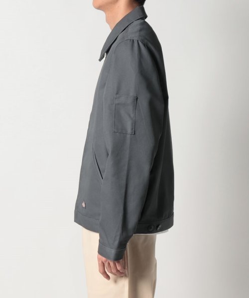 Dickies(Dickies)/【Dickies / ディッキーズ】JACKET FQ アウター ジャケット ブルゾン フロントジップ ワンポイント ステンカラー JT75/img26