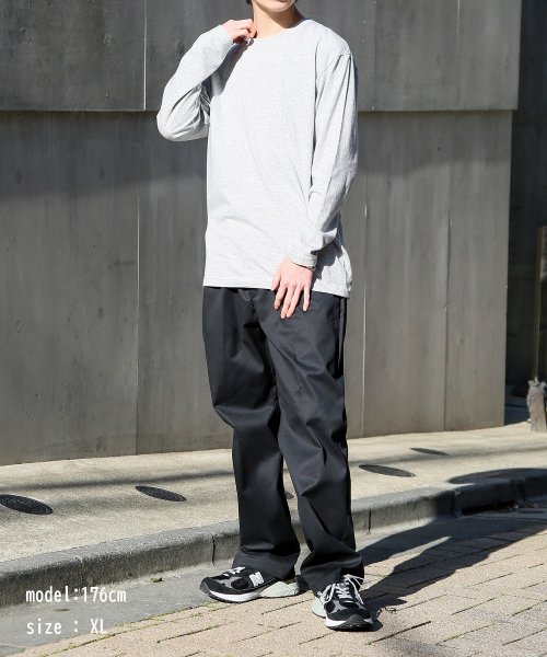 Dickies(Dickies)/【Dickies / ディッキーズ】ストレッチツイル イージーパンツ ボトムス ユニセックス ロゴ ポイント ワイドパンツ 3178－4230/img07