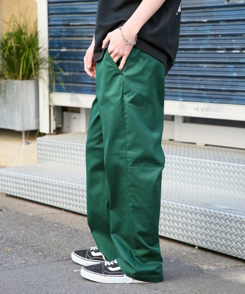 Dickies(Dickies)/【Dickies / ディッキーズ】ストレッチツイル イージーパンツ ボトムス ユニセックス ロゴ ポイント ワイドパンツ 3178－4230/img35