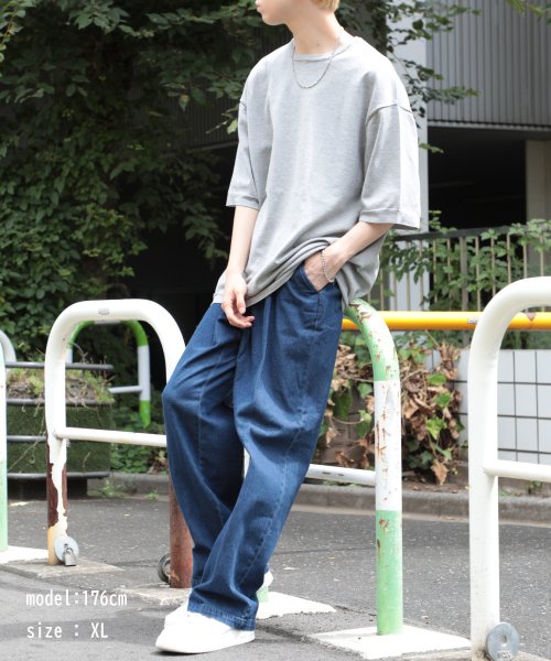 Dickies(Dickies)/【Dickies / ディッキーズ】ストレッチツイル イージーパンツ ボトムス ユニセックス ロゴ ポイント ワイドパンツ 3178－4230/img41