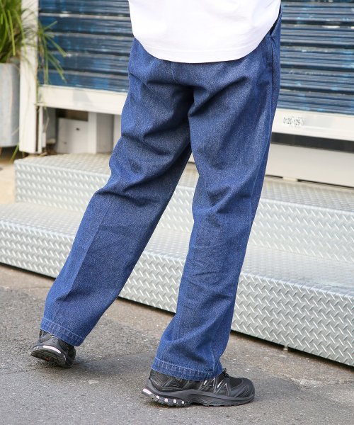 Dickies(Dickies)/【Dickies / ディッキーズ】ストレッチツイル イージーパンツ ボトムス ユニセックス ロゴ ポイント ワイドパンツ 3178－4230/img45