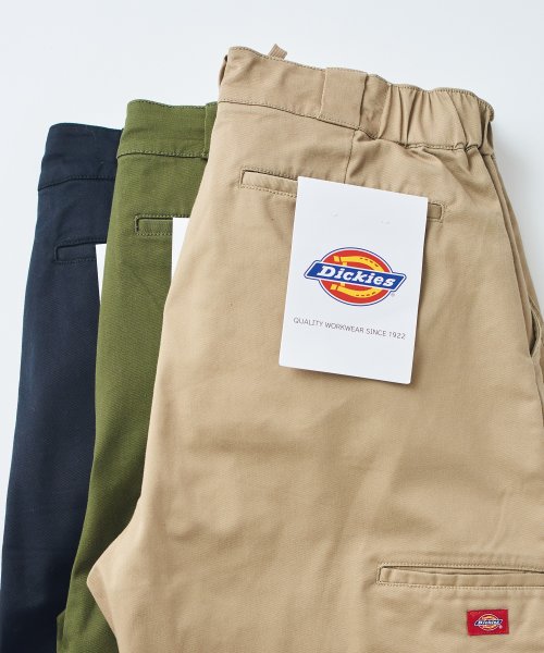 Dickies(Dickies)/【Dickies / ディッキーズ】ストレッチツイル ダブルニーイージーパンツ ユニセックス ロゴ ワークパンツ 3178－4231/img32