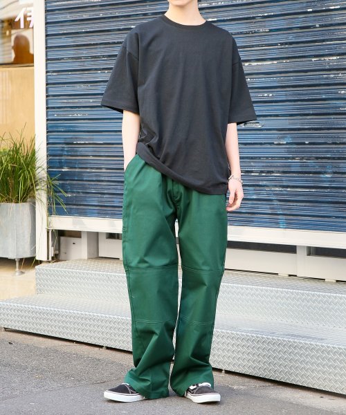 Dickies(Dickies)/【Dickies / ディッキーズ】ストレッチツイル ダブルニーイージーパンツ ユニセックス ロゴ ワークパンツ 3178－4231/img34