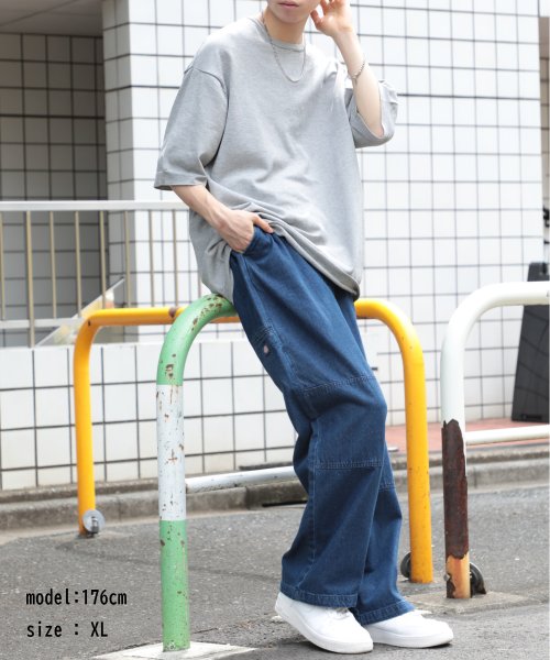 Dickies(Dickies)/【Dickies / ディッキーズ】ストレッチツイル ダブルニーイージーパンツ ユニセックス ロゴ ワークパンツ 3178－4231/img37