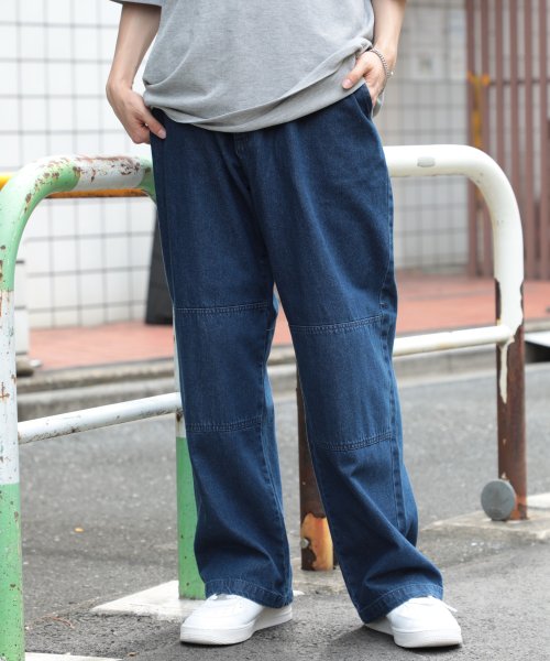 Dickies(Dickies)/【Dickies / ディッキーズ】ストレッチツイル ダブルニーイージーパンツ ユニセックス ロゴ ワークパンツ 3178－4231/img38