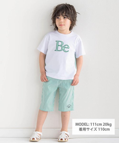 BeBe(ベベ)/【お揃い】ストライプハーフパンツ(90~150cm)/img04