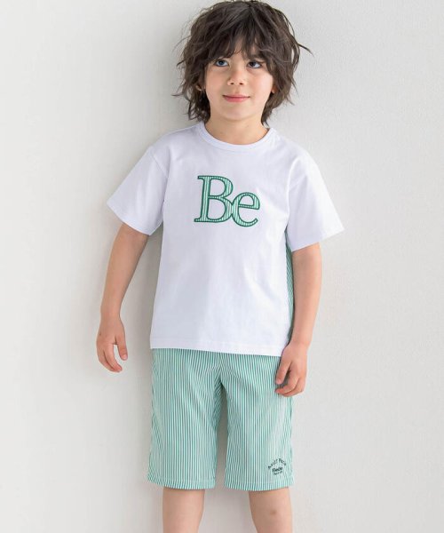 BeBe(ベベ)/【お揃い】ストライプハーフパンツ(90~150cm)/img05