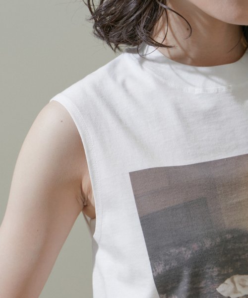 サロン　アダム　エ　ロペ(サロン　アダム　エ　ロペ)/【Alec Soth（アレック・ソス）】[24SS]ノースリーブフォトTシャツ/img27