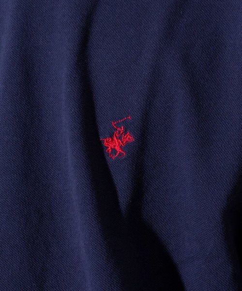 GLOSTER(GLOSTER)/【BEVERLY HILLS POLO CLUB/ビバリーヒルズポロクラブ】ワンポイント刺繍 鹿の子Tシャツ/img07