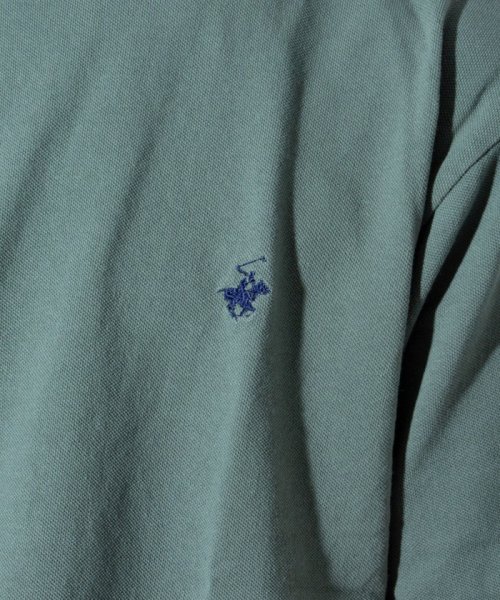 GLOSTER(GLOSTER)/【BEVERLY HILLS POLO CLUB/ビバリーヒルズポロクラブ】ワンポイント刺繍 鹿の子Tシャツ/img27