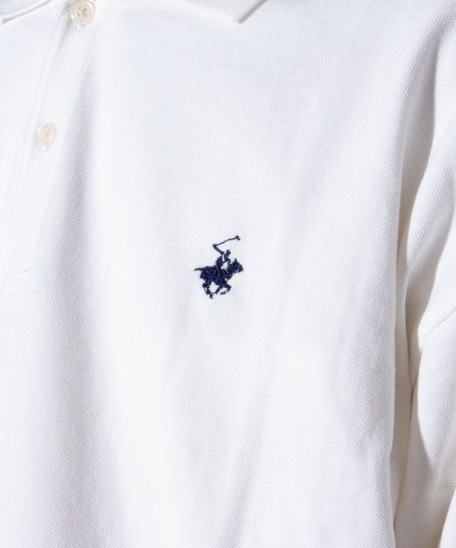 GLOSTER(GLOSTER)/【BEVERLY HILLS POLO CLUB/ビバリーヒルズポロクラブ】ワンポイント刺繍 鹿の子ポロシャツ/img07