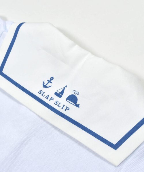 SLAP SLIP BABY(スラップスリップベビー)/セーラー襟ネクタイ胸ポケット付き半袖ロンパースベビー(60~80cm)/img10