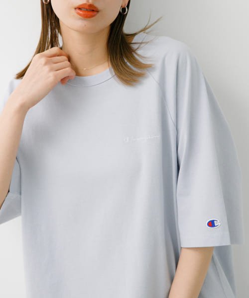 URBAN RESEARCH Sonny Label(アーバンリサーチサニーレーベル)/『別注』Champion×Sonny Label　製品染めラグランTシャツ/img36