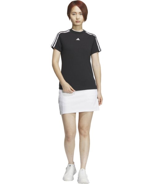 Adidas(アディダス)/adidas アディダス ゴルフ スリーストライプス メッシュベントモック レディース トッ/img18