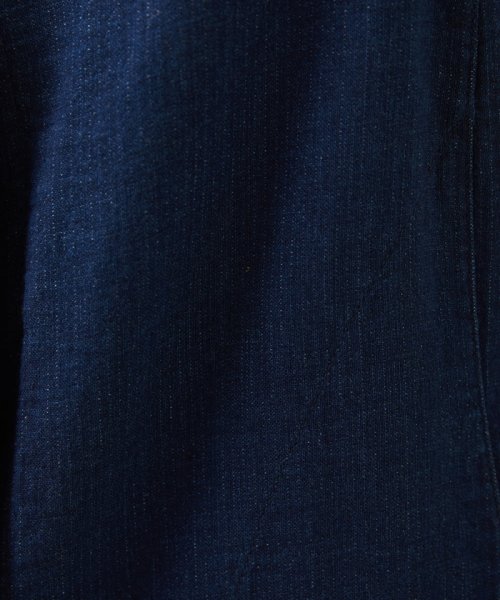 GIANNI LO GIUDICE(ジャンニ・ロ・ジュディチェ)/[洗える]二重織ガーゼデニムジャンパースカート/img10