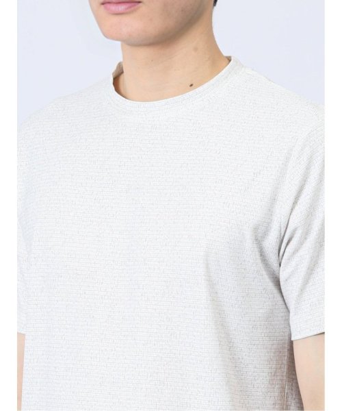 TAKA-Q(タカキュー)/メッシュ 転写プリント クルーネック半袖Tシャツ メンズ Tシャツ カットソー カジュアル インナー トップス ギフト プレゼント/img08