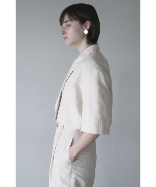 CLANE(クラネ)/CROPPED TAILORED JACKET/img17