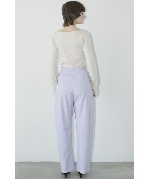 CLANE(クラネ)/CURVE LINE PANTS/img11