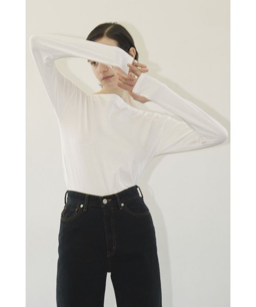 CLANE(クラネ)/ARRANGE BOAT NECK TOPS/img09